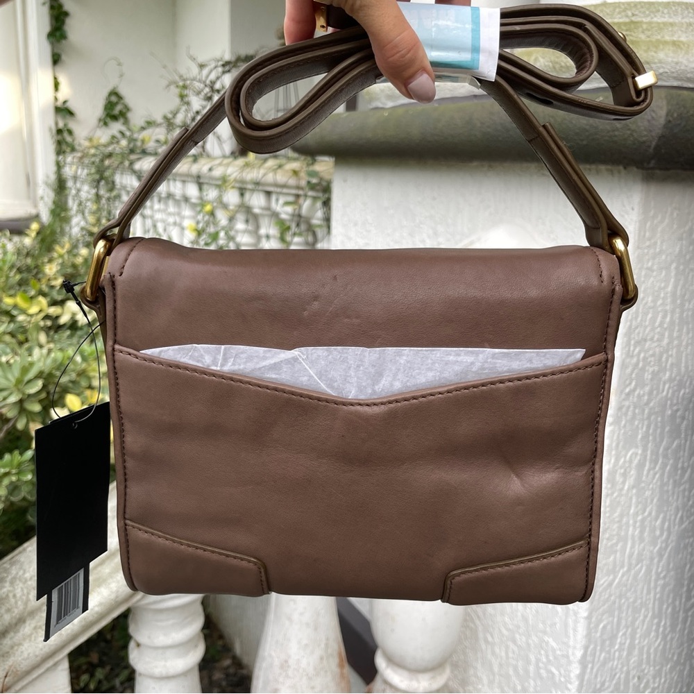NWT Marc Jacobs Brown Leather Satchel - Picture 4 of 7